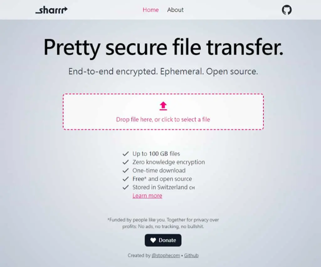 Sharrr：只能下載一次的線上檔案傳輸服務，兼顧安全與隱私