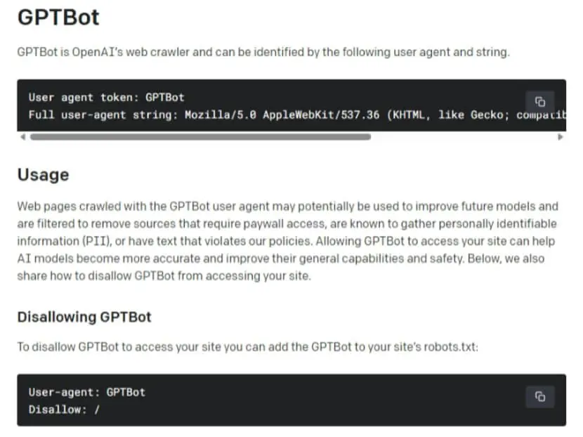 如何利用 robots.txt 與 IP 阻擋 ChatGPT 的網路爬蟲進入網站抓取內容？