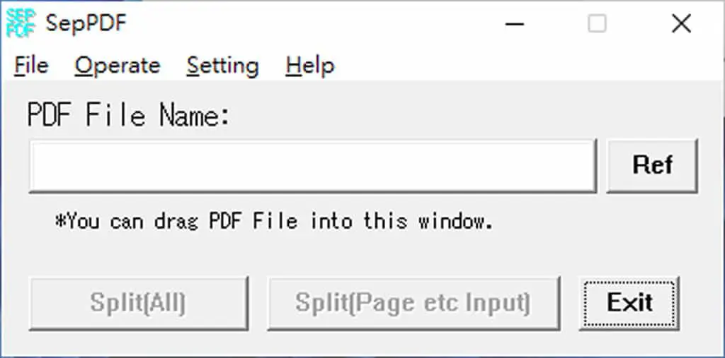 SepPDF：輕鬆分割 PDF 檔案的最佳免費工具