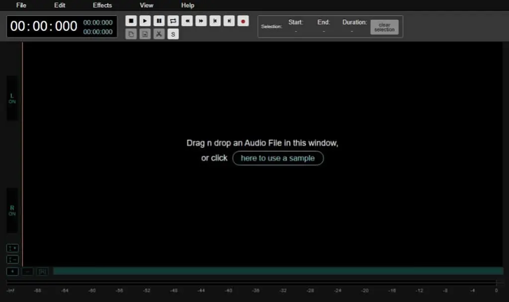 AudioMass：免費線上音訊編輯工具， 輕鬆剪輯、特效、MP3 匯出