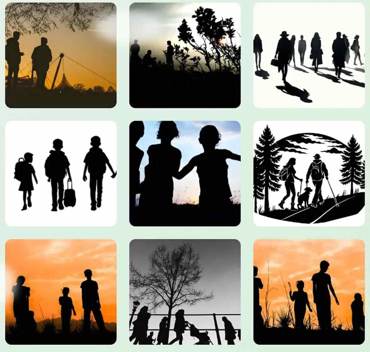 Silhouette Generator：免費 AI 剪影生成器，一鍵打造專業剪影圖片