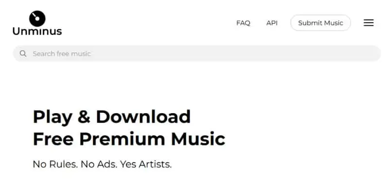 Unminus 免費音樂素材庫：無版權疑慮、零廣告干擾，個人與商業用途皆可