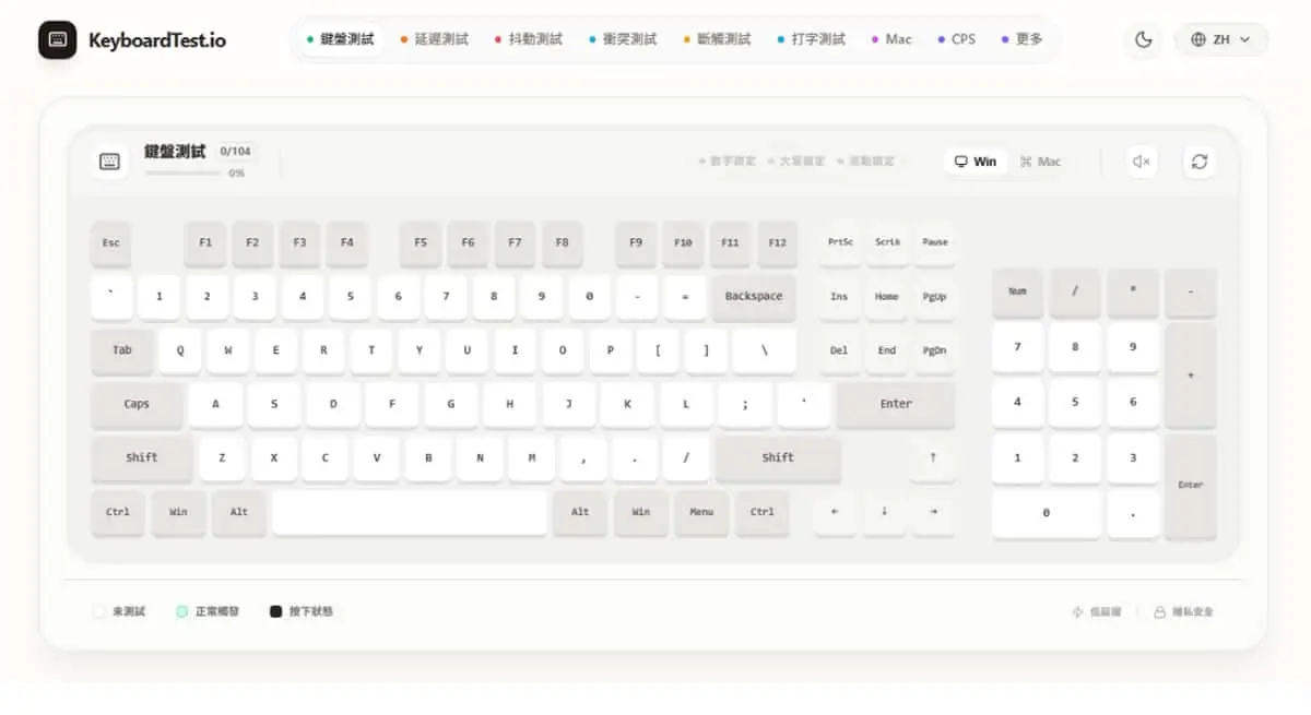 免費線上鍵盤測試工具 KeyboardTest.io：玩家與打字族必備的診斷平台